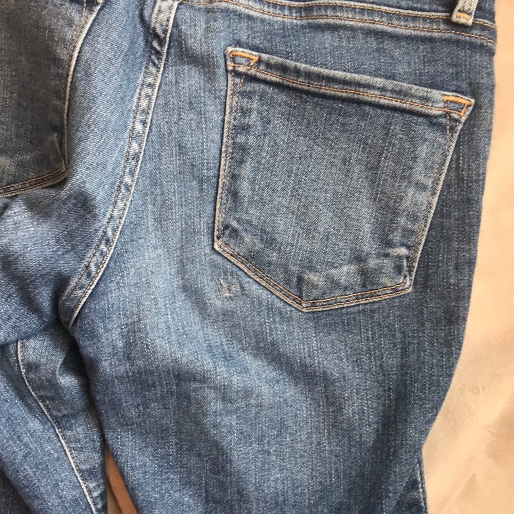 FRAME Denim Le Skinny De Jeanne jeans SIZE 25 - Picture 7 of 8